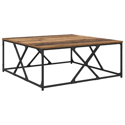 Kaffeebord Gammalt trä 100 x 100 x 40 cm Konstruerat trä