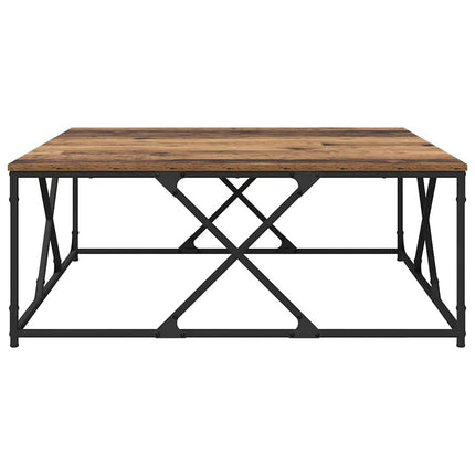 Kaffeebord Gammalt trä 100 x 100 x 40 cm Konstruerat trä