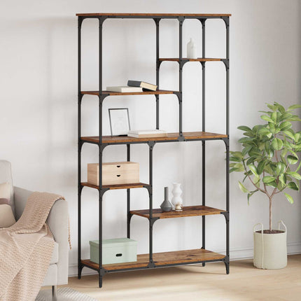 Hyllsystem Gammalt trä 99 x 35,5 x 176 cm Konstruerat trä