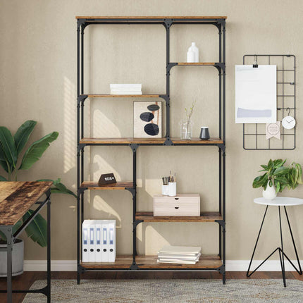 Hyllsystem Gammalt trä 99 x 35,5 x 176 cm Konstruerat trä