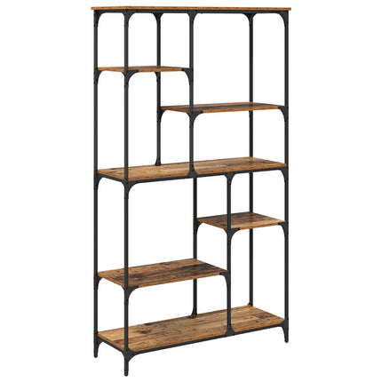 Hyllsystem Gammalt trä 99 x 35,5 x 176 cm Konstruerat trä