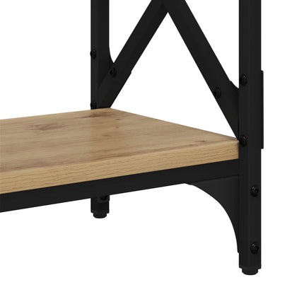 Konsolbord Artisan Ek 100 x 28 x 80,5 cm Konstruerat trä