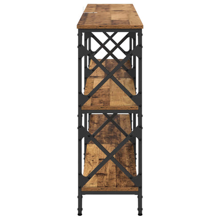 Konsolbord Gammalt trä 156 x 28 x 80,5 cm Konstruerat trä