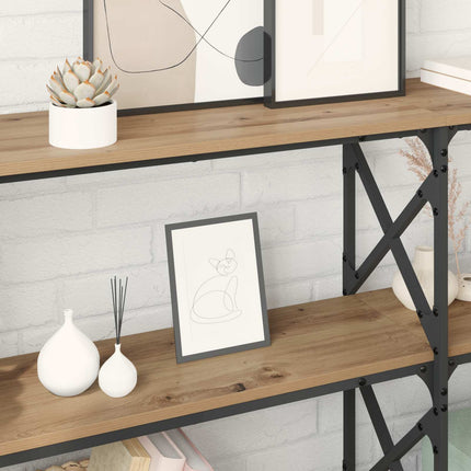 Konsolbord Artisan Ek 156 x 28 x 80,5 cm Konstruerat trä