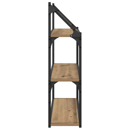 Vägg hylla Artisan Ek 60 x 21 x 78,5 cm Konstruerat trä