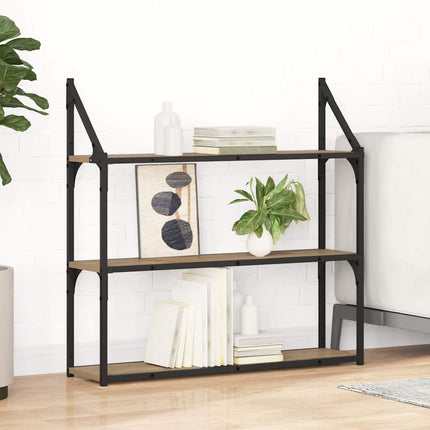 Vägg hylla Artisan Ek 80 x 21 x 78,5 cm Konstruerat trä