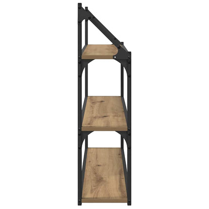 Vägg hylla Artisan Ek 80 x 21 x 78,5 cm Konstruerat trä