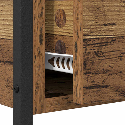 Konsolbord Gammalt trä 100 x 39 x 78,5 cm Konstruerat trä