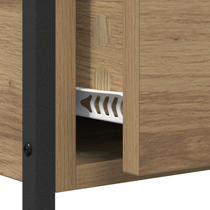 Konsolbord Artisan Ek 100 x 39 x 78,5 cm Konstruerat trä