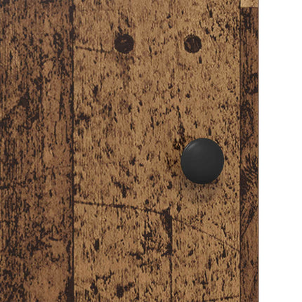 Sideboard Gammalt trä 70 x 30 x 80 cm Konstruerat trä