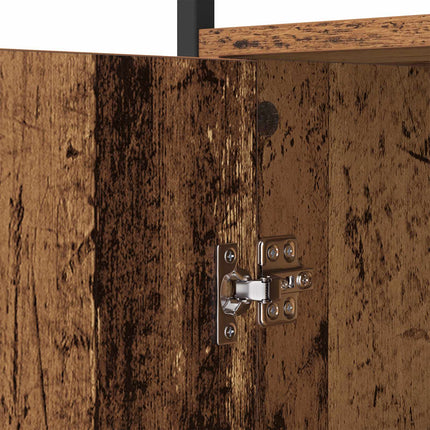 Sideboard Gammalt trä 100 x 35 x 80 cm Konstruerat trä