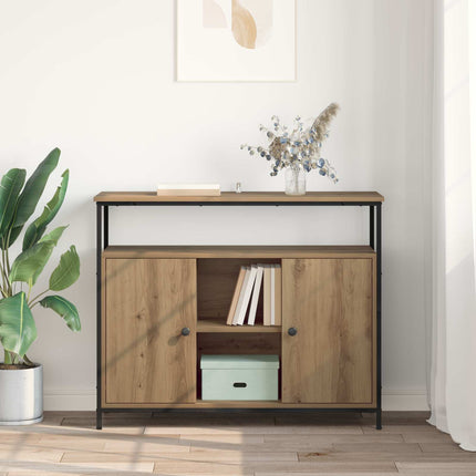 Sideboard Artisan Ek 100 x 35 x 80 cm Konstruerat trä