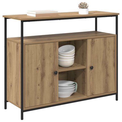 Sideboard Artisan Ek 100 x 35 x 80 cm Konstruerat trä