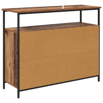 Sideboard Gammalt trä 100 x 35 x 80 cm Konstruerat trä