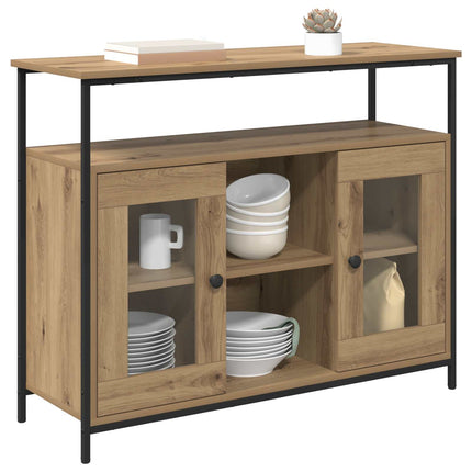 Sideboard Artisan Ek 100 x 35 x 80 cm Konstruerat trä