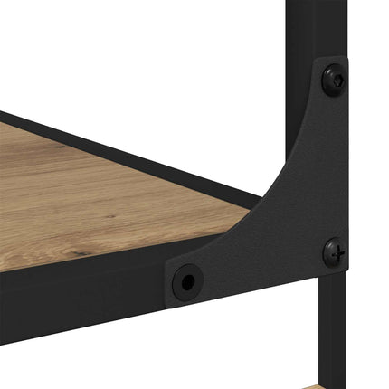 Bokhylla artisan ek 81 x 36 x 176 cm Konstruerat trä