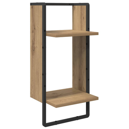 Vägghyllset 6 pcs Artisan Ek 100 x 25 x 30 cm Konstruerat trä
