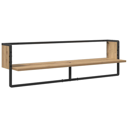 Vägghyllset 6 pcs Artisan Ek 100 x 25 x 30 cm Konstruerat trä