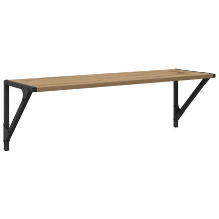 Vägg hyllor Väggmonterat 2 pcs Artisan Ek 80 x 25 x 25,5 cm