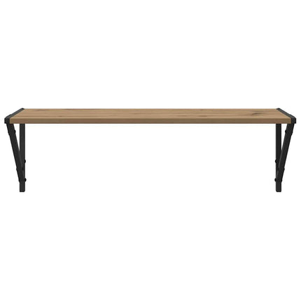 Vägg hyllor Väggmonterat 2 pcs Artisan Ek 80 x 25 x 25,5 cm