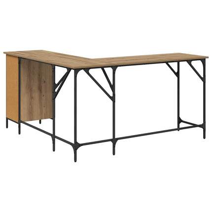 Skrivbord Artisan Ek 141 x 141 x 75 cm Konstruerat trä