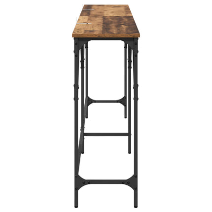 Konsolbord Gammalt trä 180 x 30 x 75 cm Konstruerat trä