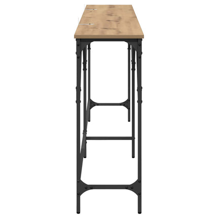 Konsolbord Artisan Ek 180 x 30 x 75 cm Konstruerat trä