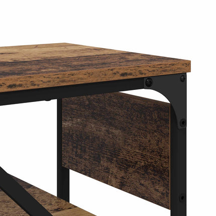 Konsolbord Gammalt trä 105x30x75cm Konstruerat trä