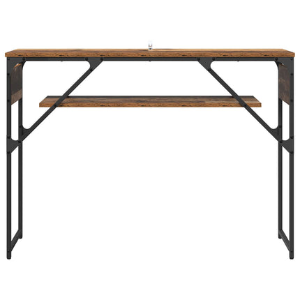 Konsolbord Gammalt trä 105x30x75cm Konstruerat trä