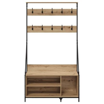 Klädhängare Artisan Ek 100 x 41 x 184 cm Konstruerat trä
