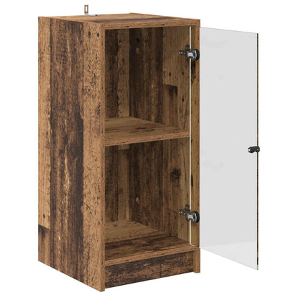 Sideboard Gammalt trä 35 x 37 x 76 cm Konstruerat trä