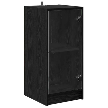 Sideboard Svart ek 35 x 37 x 76 cm Konstruerat trä