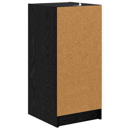 Sideboard Svart ek 35 x 37 x 76 cm Konstruerat trä