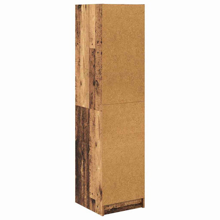 Skåp Gammalt trä 35 x 37 x 142 cm Konstruerat trä