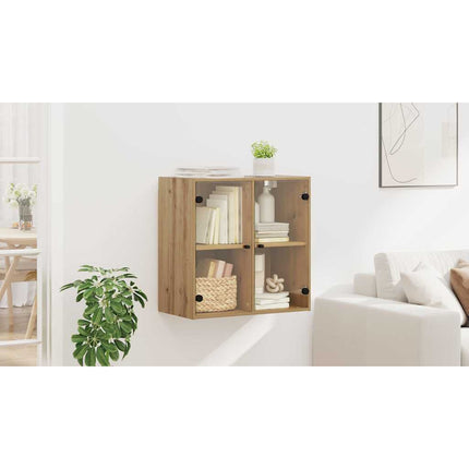 Väggskåp 68 x 37 x 68,5 cm Konstruerat trä Artisan Ek