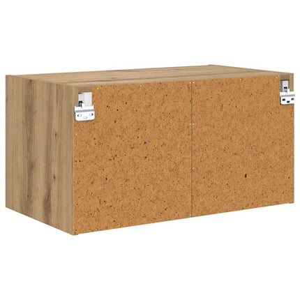 Väggskåp 2 pcs Artisan Ek 68 x 37 x 35 cm Konstruerat trä