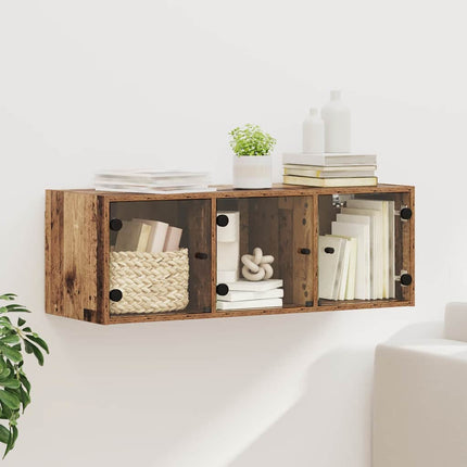 Väggskåp Gammalt trä 102 x 37 x 35 cm Konstruerat trä