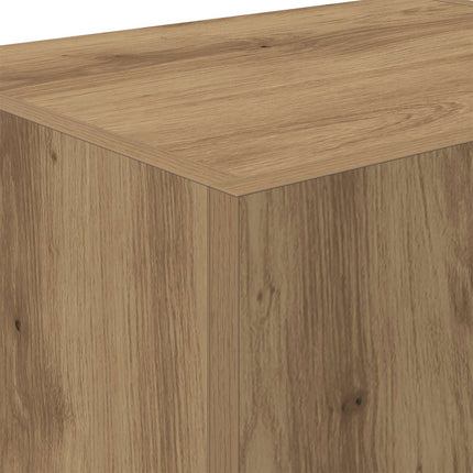 TV-väggskåp 2 pcs Artisan Ek 40,5x30x40cm Konstruerat trä