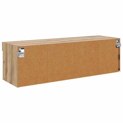 TV Vägghylla Artisan Ek 100 x 30 x 30 cm Konstruerat trä