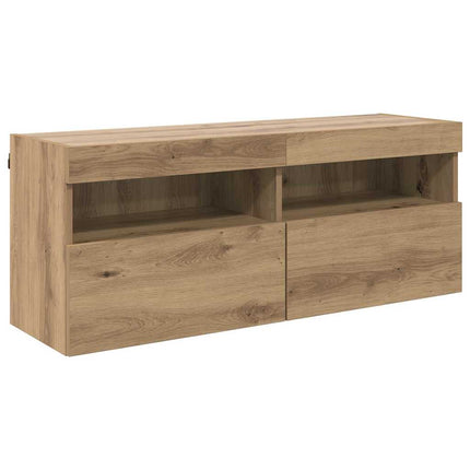 TV Vägghylla Artisan Ek 100 x 30 x 40 cm Konstruerat trä