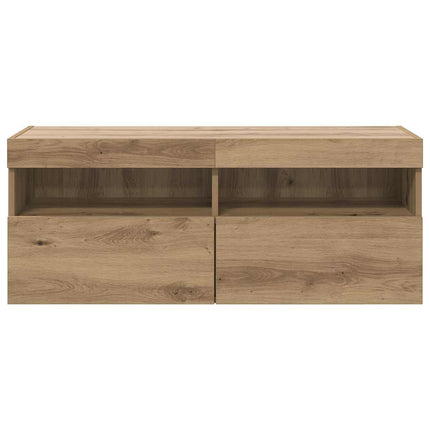 TV Vägghylla Artisan Ek 100 x 30 x 40 cm Konstruerat trä