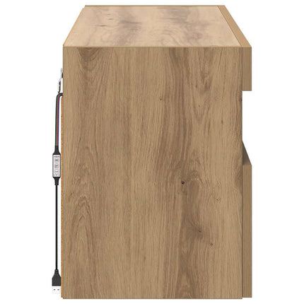TV Vägghylla Artisan Ek 100 x 30 x 40 cm Konstruerat trä