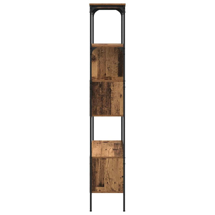 Bokhylla Gammalt trä 76 x 33 x 188,5 cm Konstruerat trä