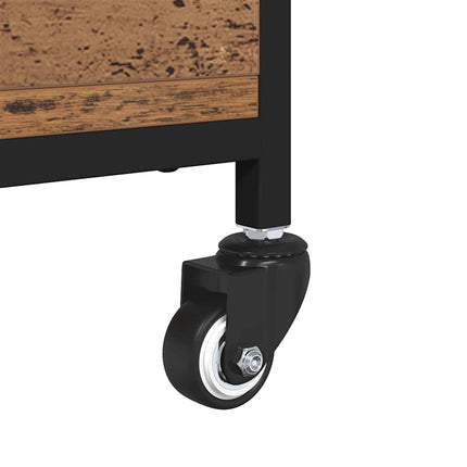 Kaffeebord Gammalt trä 91 x 55 x 32 cm Konstruerat trä