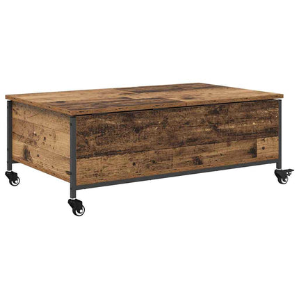 Kaffeebord Gammalt trä 91 x 55 x 32 cm Konstruerat trä