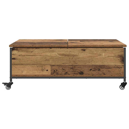 Kaffeebord Gammalt trä 91 x 55 x 32 cm Konstruerat trä
