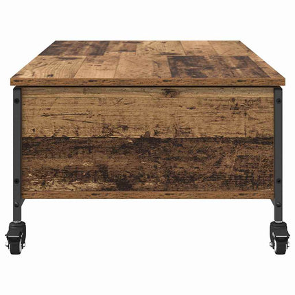Kaffeebord Gammalt trä 91 x 55 x 32 cm Konstruerat trä