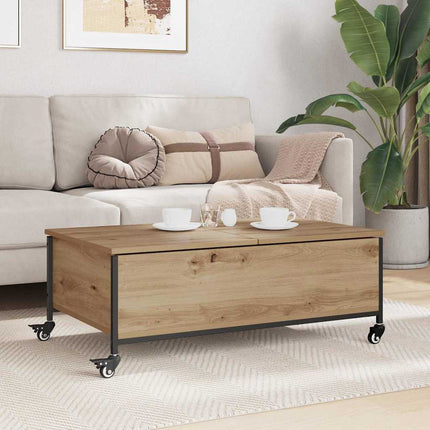 Kaffeebord Artisan Ek 91 x 55 x 32 cm Konstruerat trä