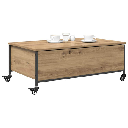 Kaffeebord Artisan Ek 91 x 55 x 32 cm Konstruerat trä