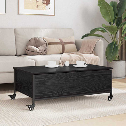 Kaffeebord Svart Ek 91 x 55 x 32 cm Konstruerat trä